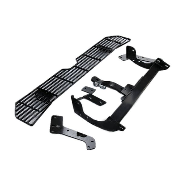 Black Rear Step Bumper Bar Towbar for Toyota Hiace LWB 2019 Onwards
