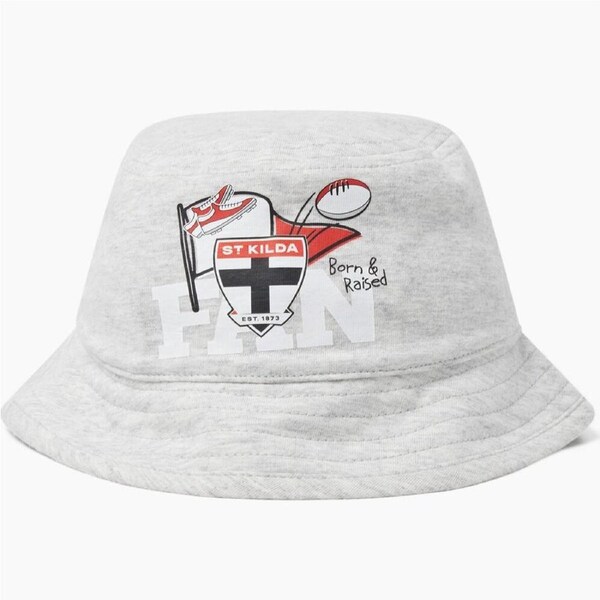 St Kilda Saints Baby Footy Fan Bucket Hat