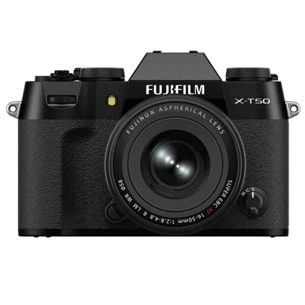 FUJIFILM X-T50 Camera w/ XF 16-50mm Lens (Black)