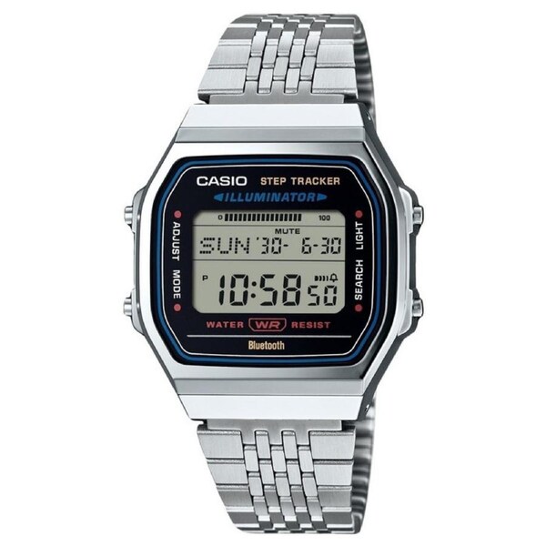 Casio Vintage Digital Bluetooth Step Tracker Alarm ABL-100WE-1A Unisex Watch