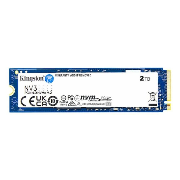 Kingston 2TB SNV3S/2000G NV3 PCIe 4.0 NVMe M.2 2280 SSD