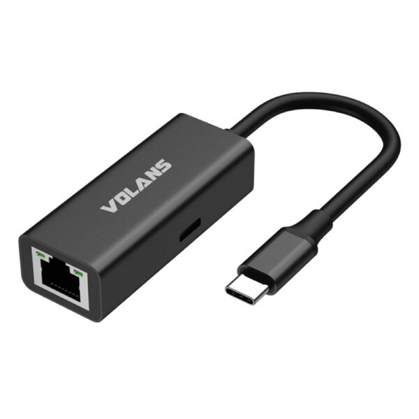 VOLANS Aluminium USB-C to Gigabit Ethernet Network Adapter (VL-RJ45-CP)