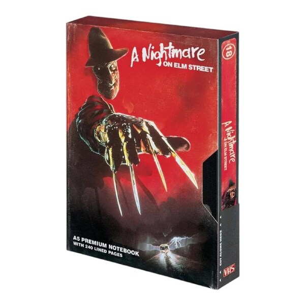A Nightmare on Elm Street VHS Notebook