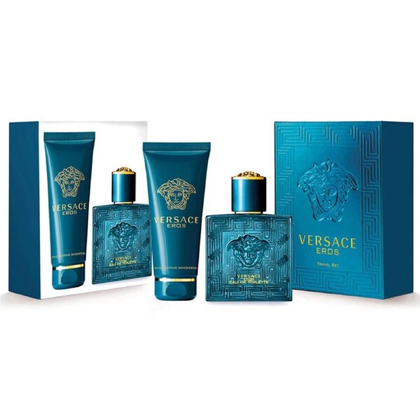 Versace Eros Eau De Toilette 2 Piece Gift Set