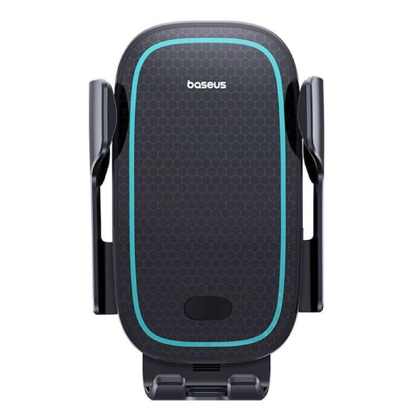 Baseus (15W) Milky Way Pro Wireless Charger / Auto Lock / Air Vent Car Mount Holder - Black