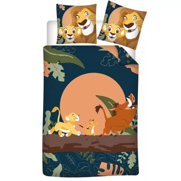 Disney The Lion King Hakuna Matata Polycotton Quilt Cover Set - Single Bed Size