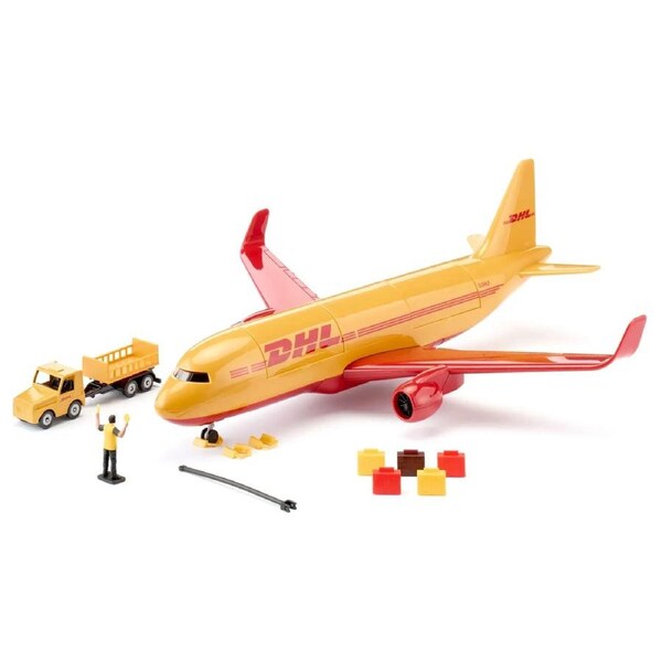 Siku - DHL Cargo Aircraft with Accessories