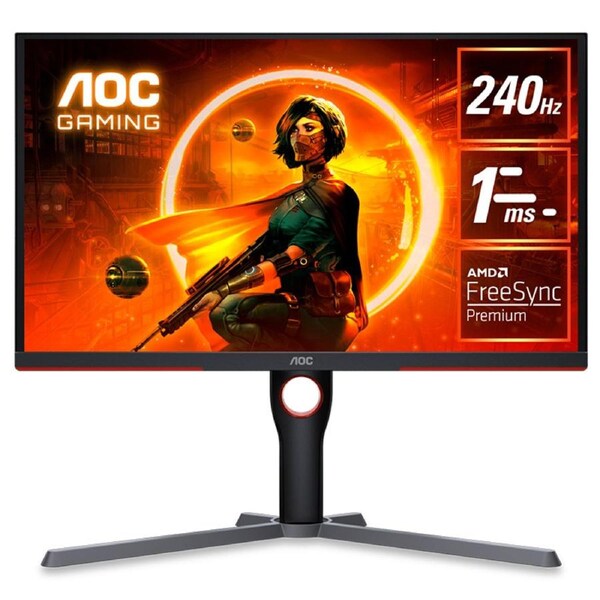AOC 24.5in FHD 240Hz VA Gaming Monitor (25G3ZM)