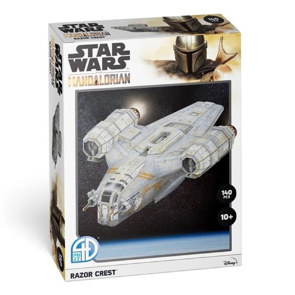 Mandalorian Razor Crest Paper 140 Piece Puzzle