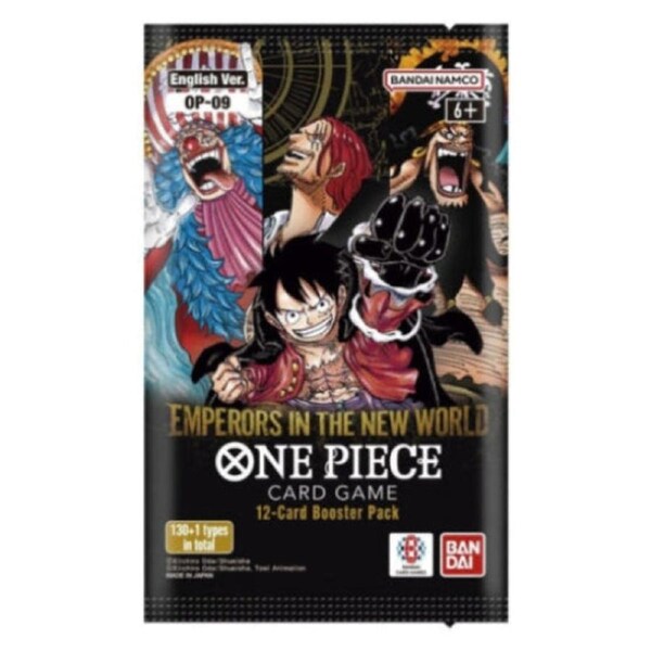 One Piece Card Game Emperors in the New World OP-09 Single Booster Pack