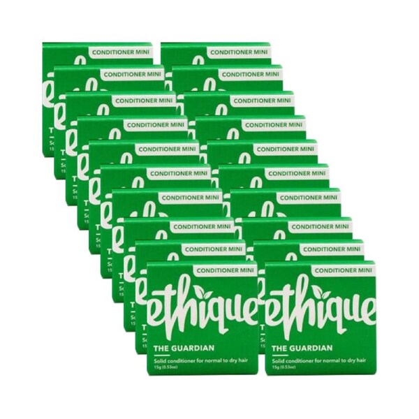 20 x ETHIQUE The Guardian Mini Solid Conditioner Normal to Dry Hair 15g