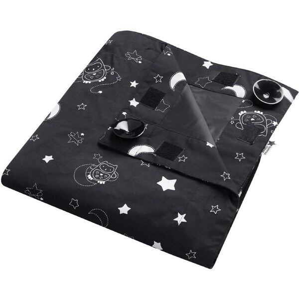 Tommee Tippee Sleeptight Portable Blackout Blind with Suction Cups, Adjustable and Lightweight 130cm x 198cm