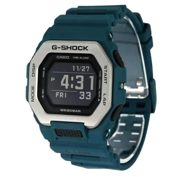 Casio G-SHOCK G-LIDE Alarm Backlight World Time Quartz GBX-100-2 200M Mens Watch