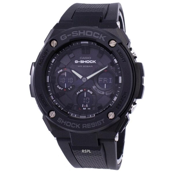 Casio G-SHOCK G-STEEL Tough Solar Alarm Stopwatch GST-S100G-1B 200M Mens Watch