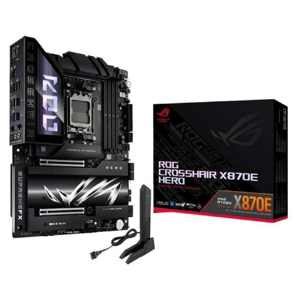 Asus ROG CrossHair X870E Hero AM5 ATX Motherboard (ROG CROSSHAIR X870E HERO)