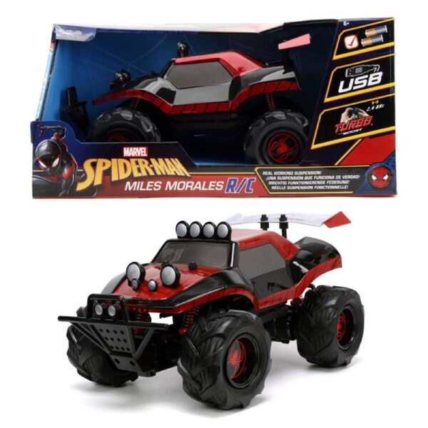 Marvel Comics Spider-Man Miles Morales Buggy 1:14 Scale RC Car