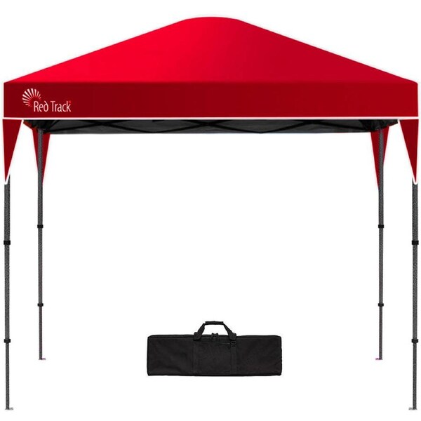 RED TRACK 3.6x2.2m Ultra Compact Folding Gazebo, Carry bag, Portable Outdoor Popup Marquee for Camping Beach