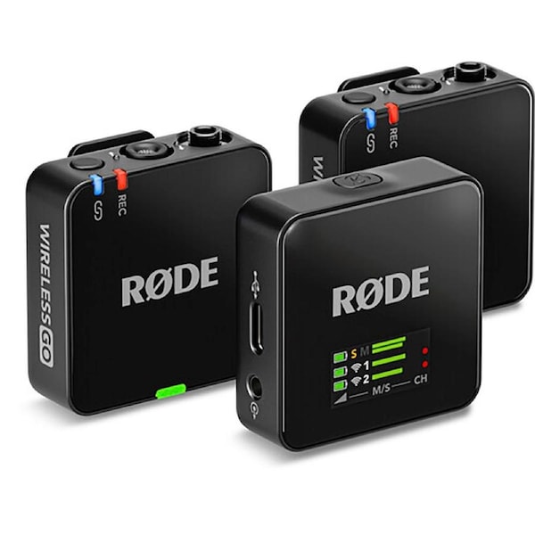 Rode Wireless GO III Dual Channel Compact Wireless Microphone System (2.4 GHz)