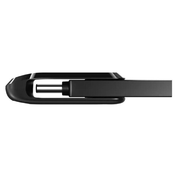 SanDisk Ultra Portable Dual USB Type-C and USB Type-A connectors 256GB - High-speed USB 3.1 Flash Drive (Black)