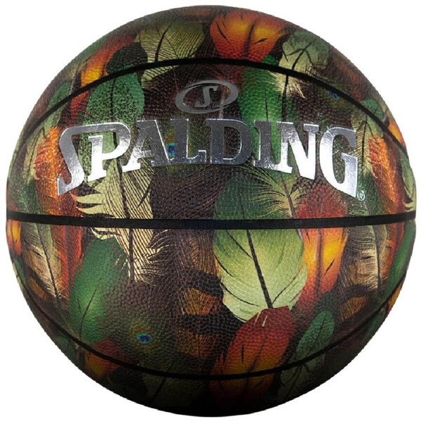 Spalding - Feathers Indoor/Outdoor Composite Basketball Size 7 (Bird Feathers)