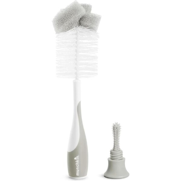 2-in-1 Bottle Cleaning Brush, Assorted Colours