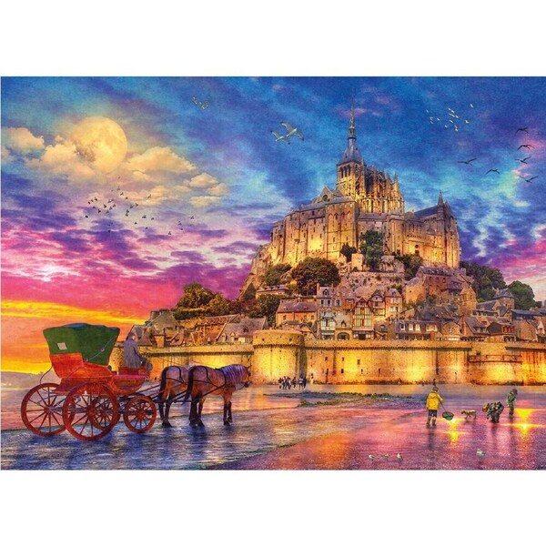 Gibsons - Mont Saint-Michel Puzzle 1000pc