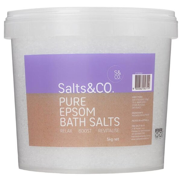 Salts & Co. Pure Epsom Bath Salts 5 kg