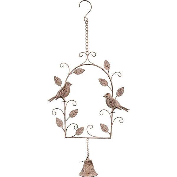 LVD Hanging Bell Metal Wind Chime Home/Garden/Porch Decor Ornament Bird Arch
