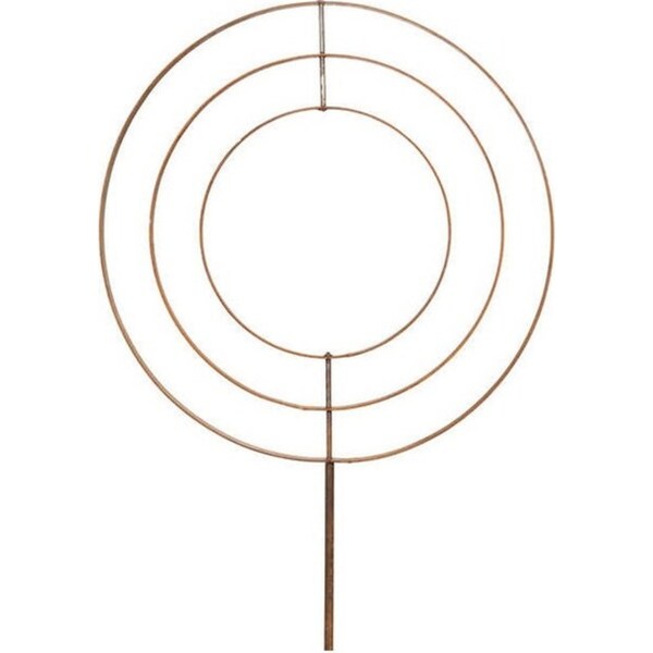 Sculpture Ring Home/Garden/Patio Ground Mound Display Decor 75x123cm Brown