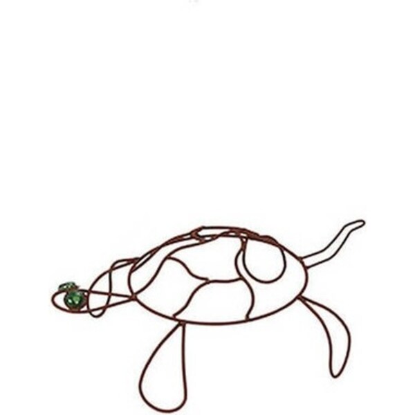 Turtle Wire Small Home/Garden/Patio Outdoor Flower Planter Decor 50x35cm