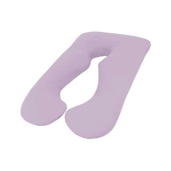 Woolcomfort Aus Made Maternity Pregnancy Nursing Sleeping Body Pillow Pillowcase Included Lilac
