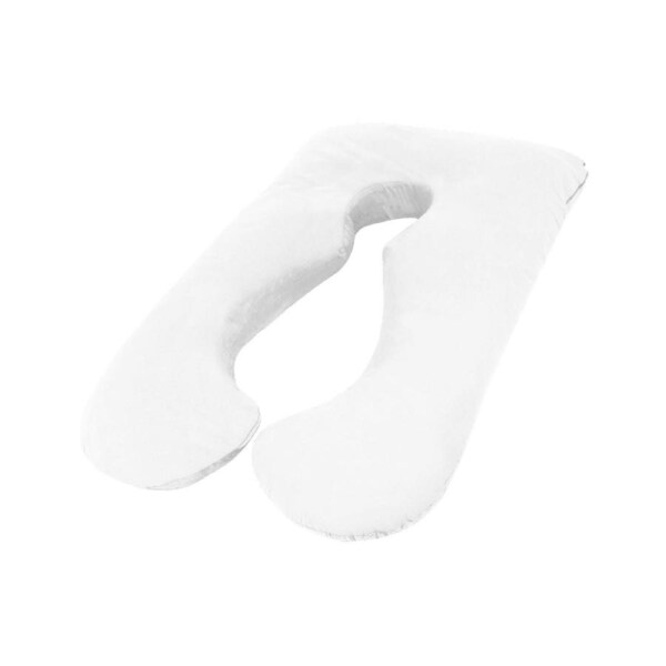 Woolcomfort Aus Made Maternity Pregnancy Nursing Sleeping Body Pillow Pillowcase Included White