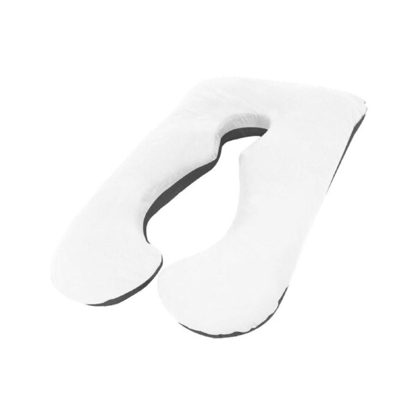 Woolcomfort Aus Made Maternity Pregnancy Nursing Sleeping Body Pillow Pillowcase Included Black x White