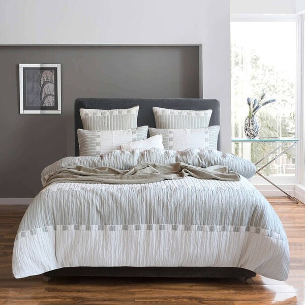 Renee Taylor Brooks Jacquard Yarn Dye Euro Pillowcase 65x65cm Cover Rectangle