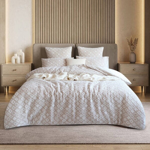 Renee Taylor Amara Jacquard Yarn Dye Euro Pillowcase 65x65cm Cover Rectangle