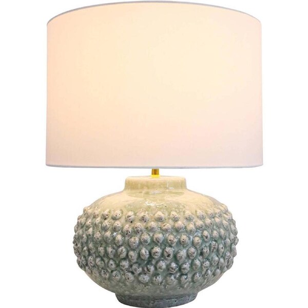 LVD Terracotta Lamp Home/Room Tabletop Display Decor 31x33cm Waitangi Foam
