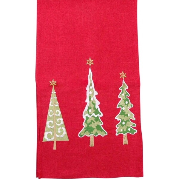 LVD Embroided Table Runner Kitchen Home Decor 33x180cm Rectangle Christmas 2