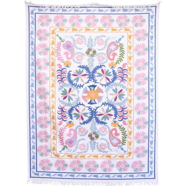 LVD Microfibre XL Soft Absorbent Outdoor Beach Towel 150x200cm Folk Colour