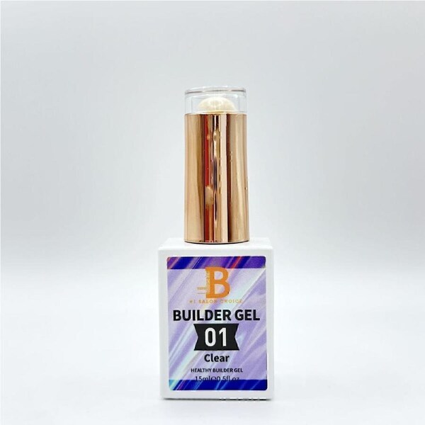 Billionaire BIAB Builder Gel Brush-On Soak Off 01 Clear 20ml