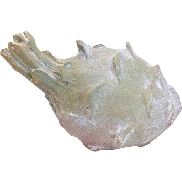 LVD Poly Resin Artichoke Decoration Sculpture Home Decor Large 19.5x11cm