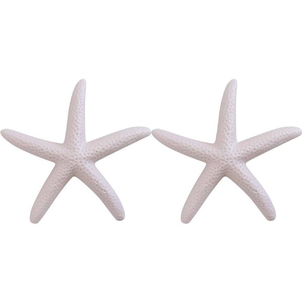 2x LVD Starfish Ceramic Figurine Home/Lounge Tabletop Ornament Decor Large Salt