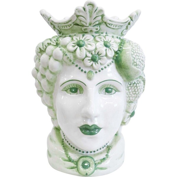 LVD Ceramic Queen Flower Vase Home Decor Tabletop Ornament Palermo Large