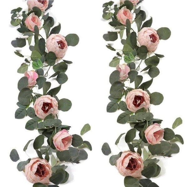 170cm Peony Flower Rattan Fake Flower Vine Artificial Decoration for Home Party