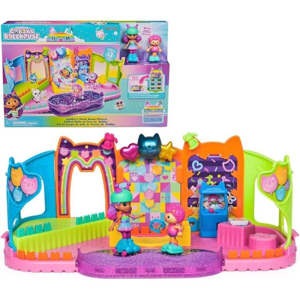 Gabby's Dollhouse Rooftop Roller Party Playset