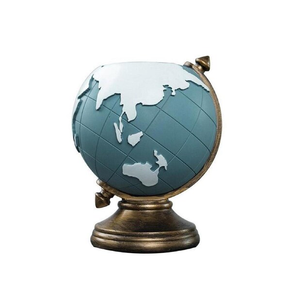 Harpiks Pen Holder Globe Desktop Organizer Storage Decoration for Office Desk