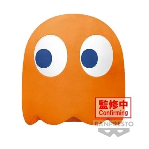 Pac-Man Clyde and Turn To Blue Ghost Clyde Big Plush