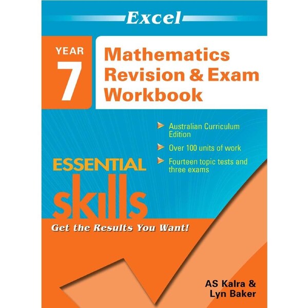 Excel Essential Skills: Mathematics Revision & Exam Workbook Year 7
