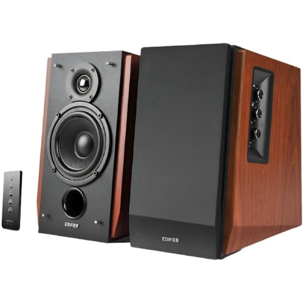 Edifier R1700BT Lifestyle Bookshelf Studio Speakers - Brown