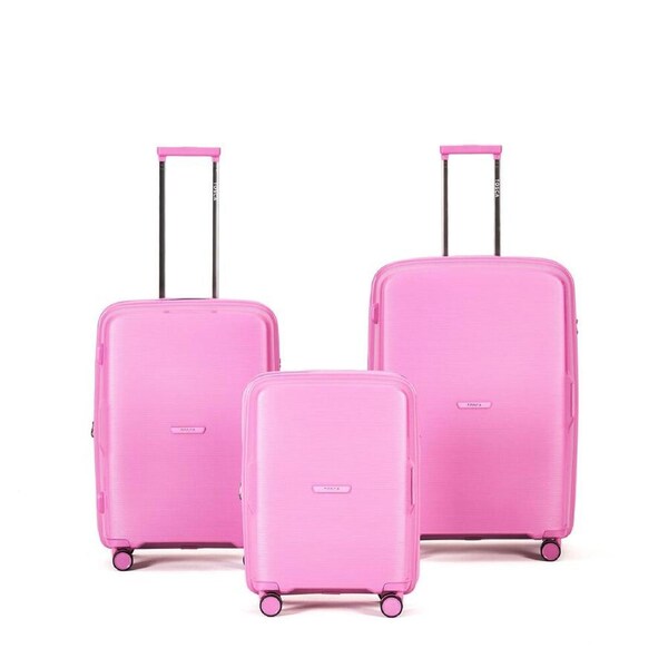 3pc Tosca Bel-Air 20"/25"/29" Hard Case Travel Luggage Suitcase Set - Pink