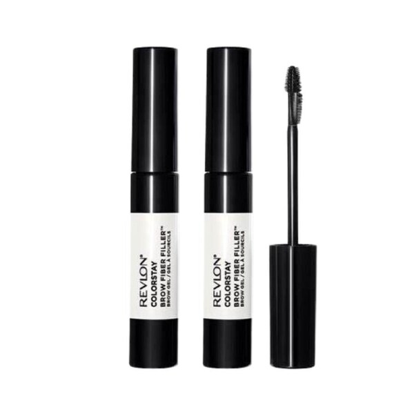 2 x Revlon Colorstay Instant Volume Brow Fiber Filler 6.8ml - 306 Clear